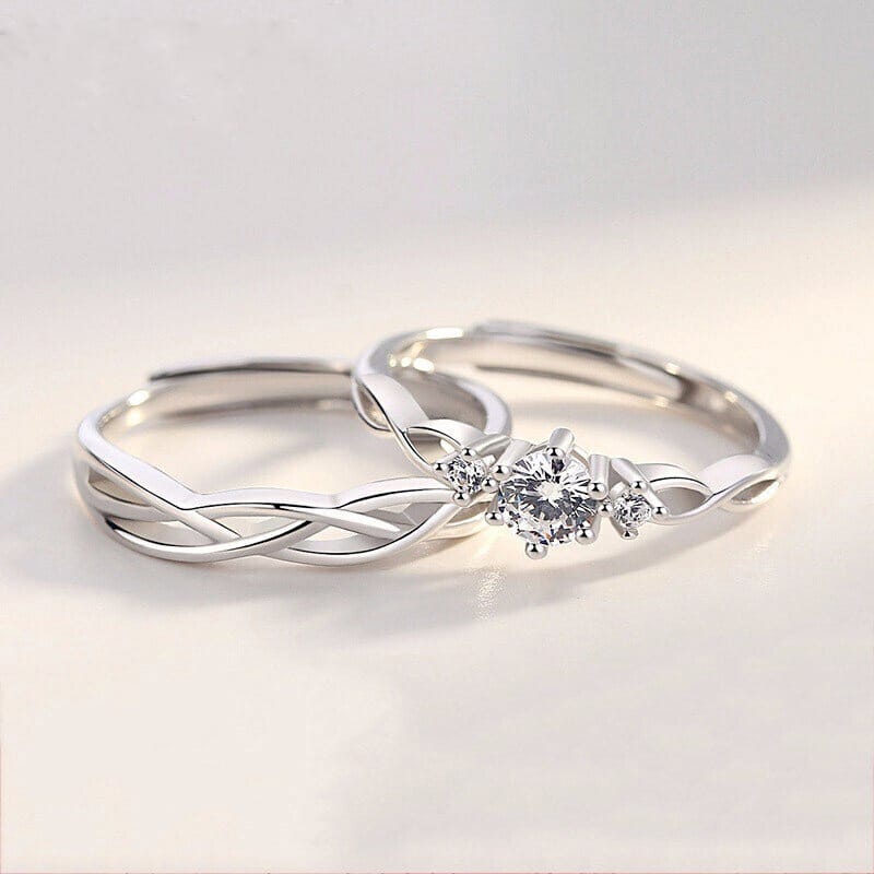 Couple Silver Ring