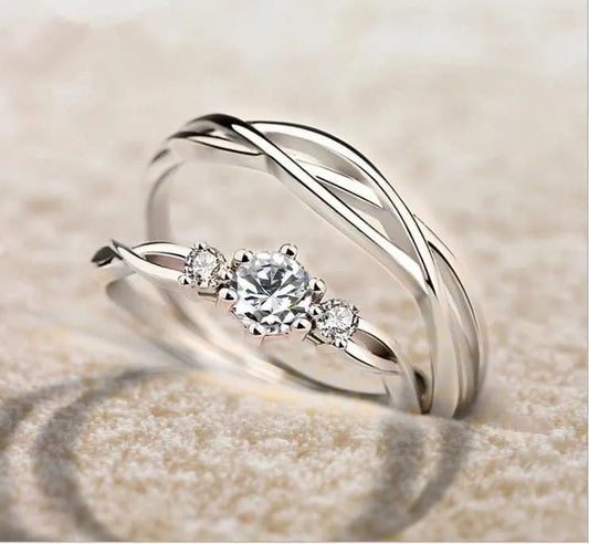 Couple Silver Ring
